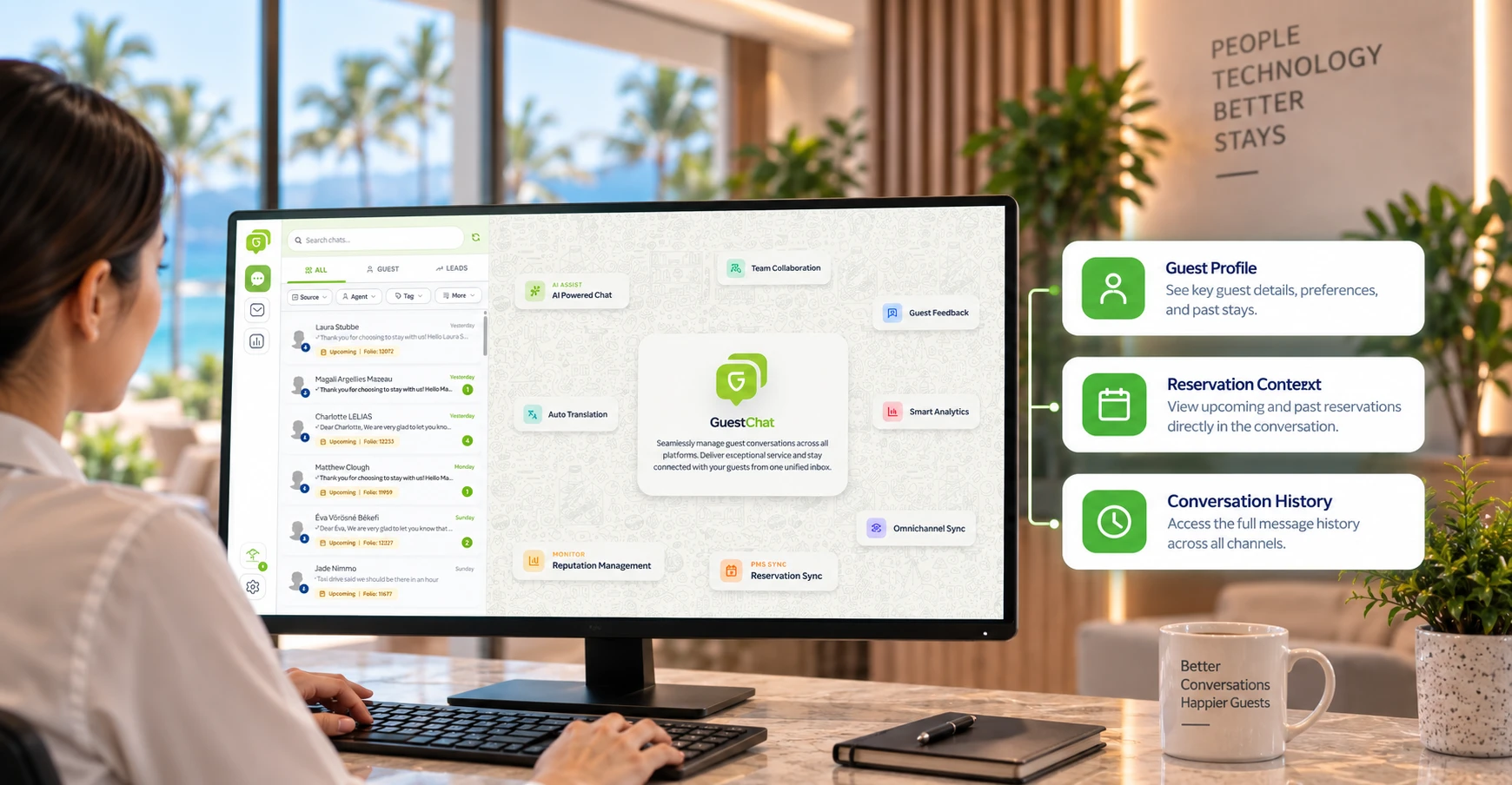 Give your team better guest context.