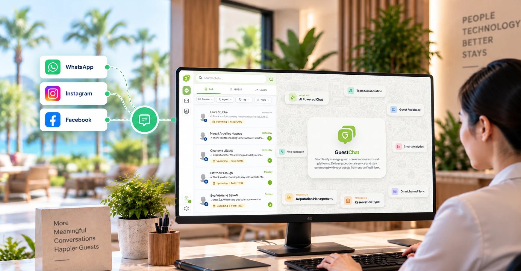 Keep social conversations connected.